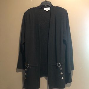 Nicole Studio Open Front Cardigan Size 16